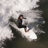 pismo beach surfing, surfer girl